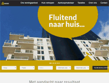 Tablet Screenshot of mudde-makelaardij.nl